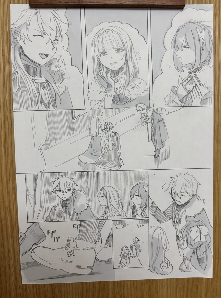 【原画】合体ムーヴ🎲👑🌸【2434】