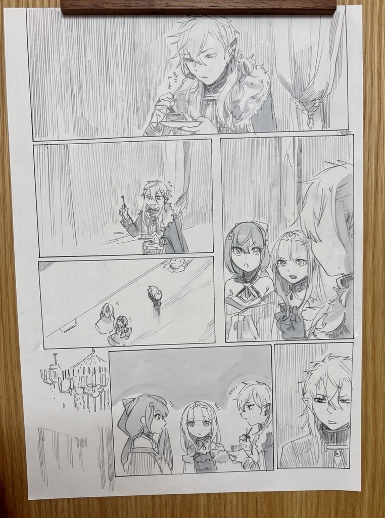 【原画】合体ムーヴ🎲👑🌸【2434】