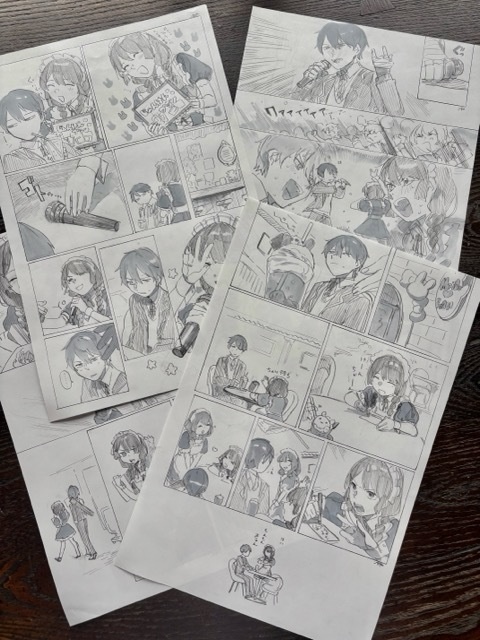 【原画】ラビラビセット♡(お好きなデコドリンク&ゲーム&チェキ撮影)