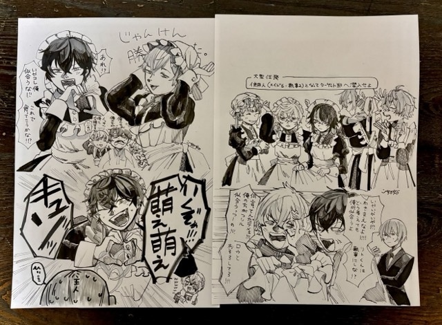 完売【原画】他はスタッフ人選