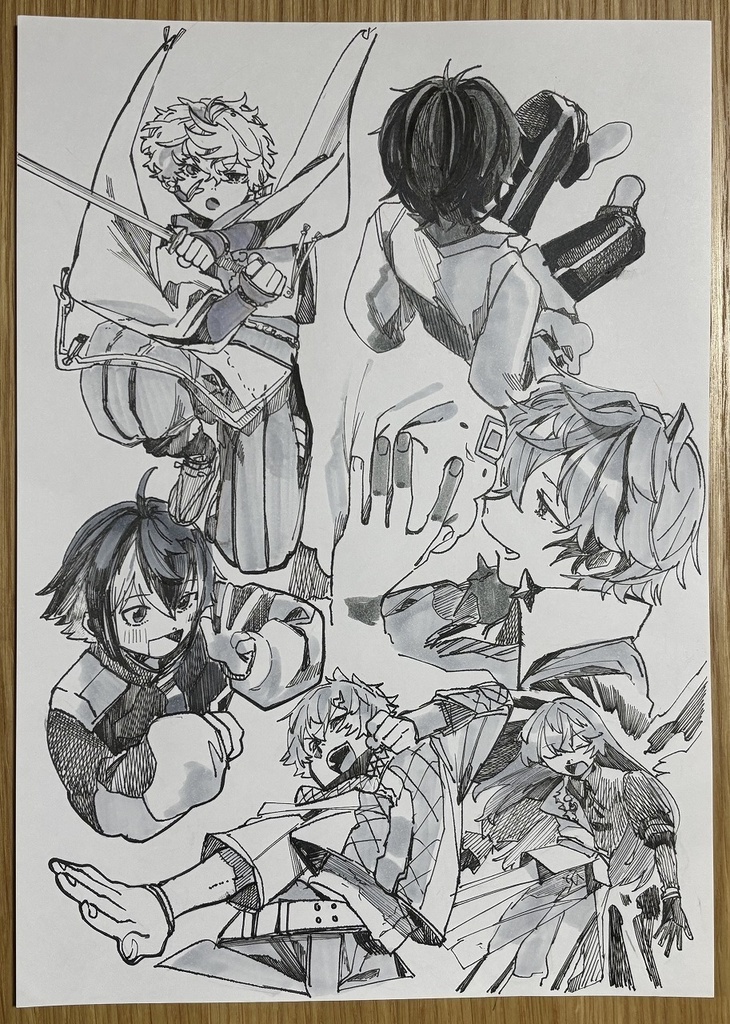 完売【原画】１枚絵-HE