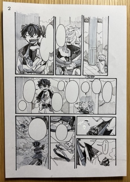 【原画】君はヒーロー