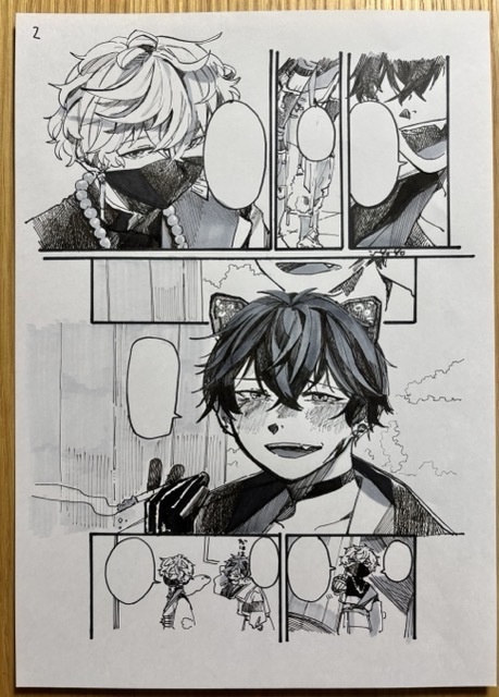 【原画】君はヒーロー