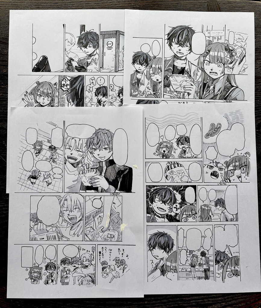 【原画】横文字は英語対応