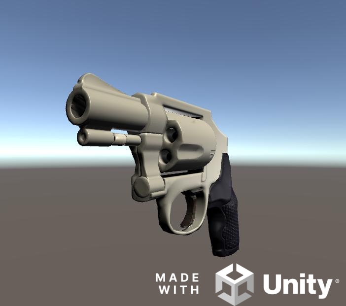 【3DModel】Revolver624【Unity+VRChat対応】