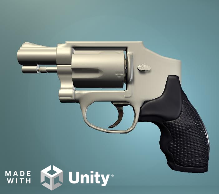 【3DModel】Revolver624【Unity+VRChat対応】