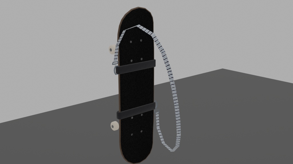 【VRC】Skateboard_BuckPrintCustom【VRCアクセサリー】