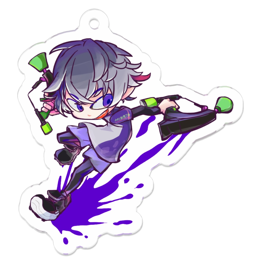 【非公式】不破湊 アクリルキーホルダー(コーティング)