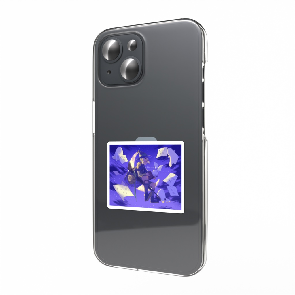 「呪文」の問題 / スマホステッカー