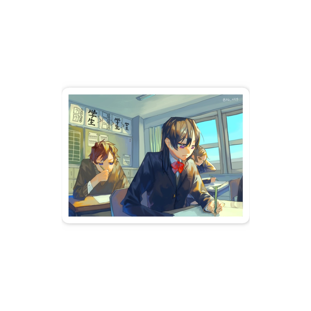 「きっと大丈夫」の問題 / スマホステッカー