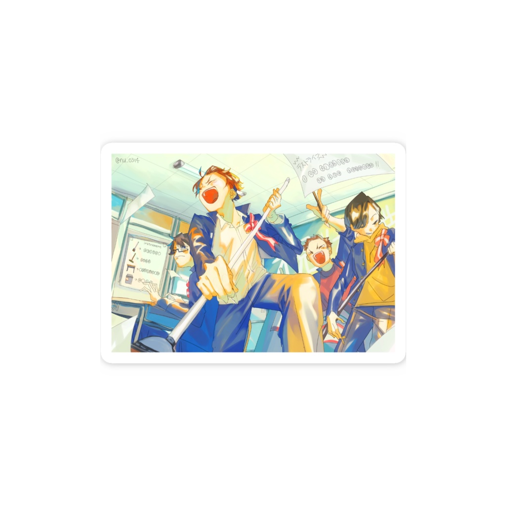 「ラストライブ」の問題 / スマホステッカー