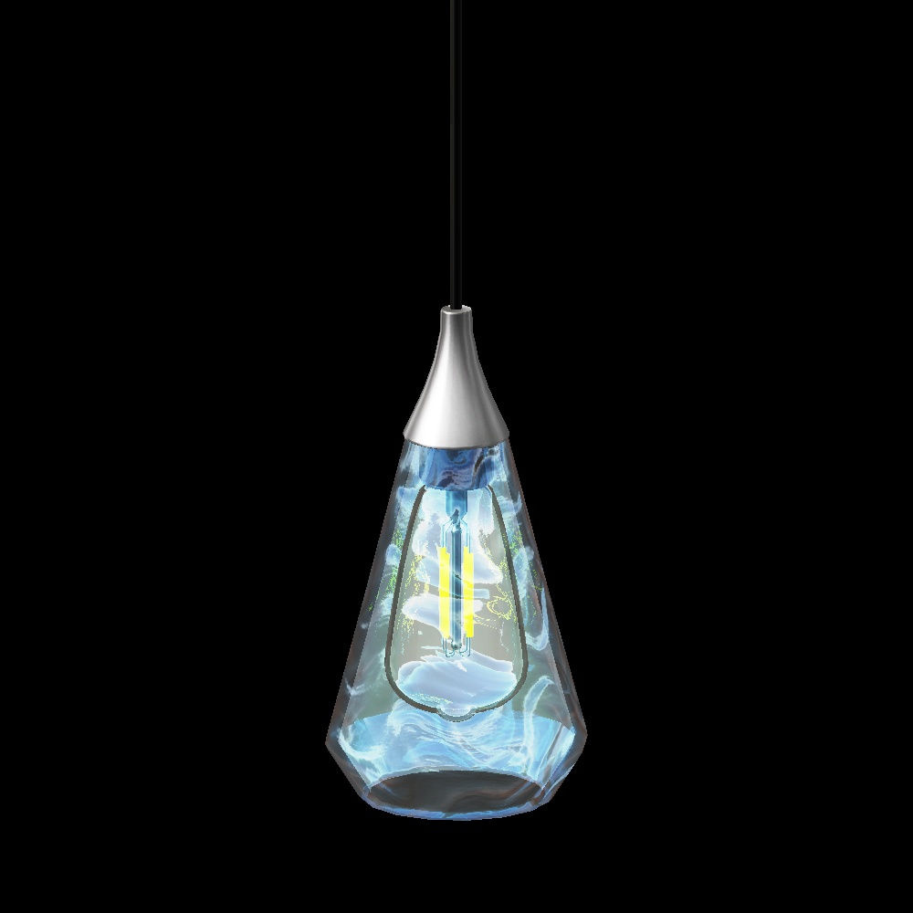 【3Dモデル|無料あり】さざ波のガラスペンダントライト