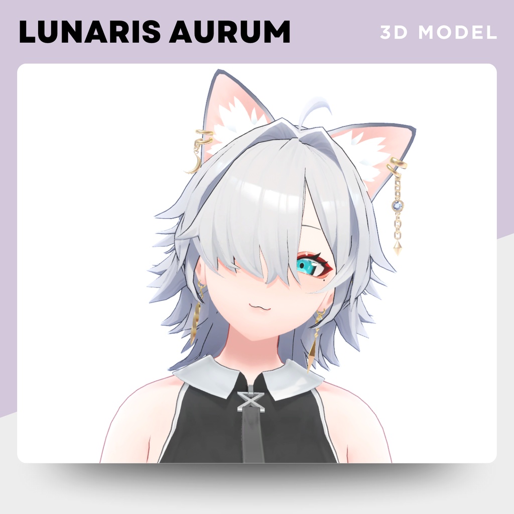【3Dモデル｜無料あり】Lunaris Aurum／ルナリス・アウルム