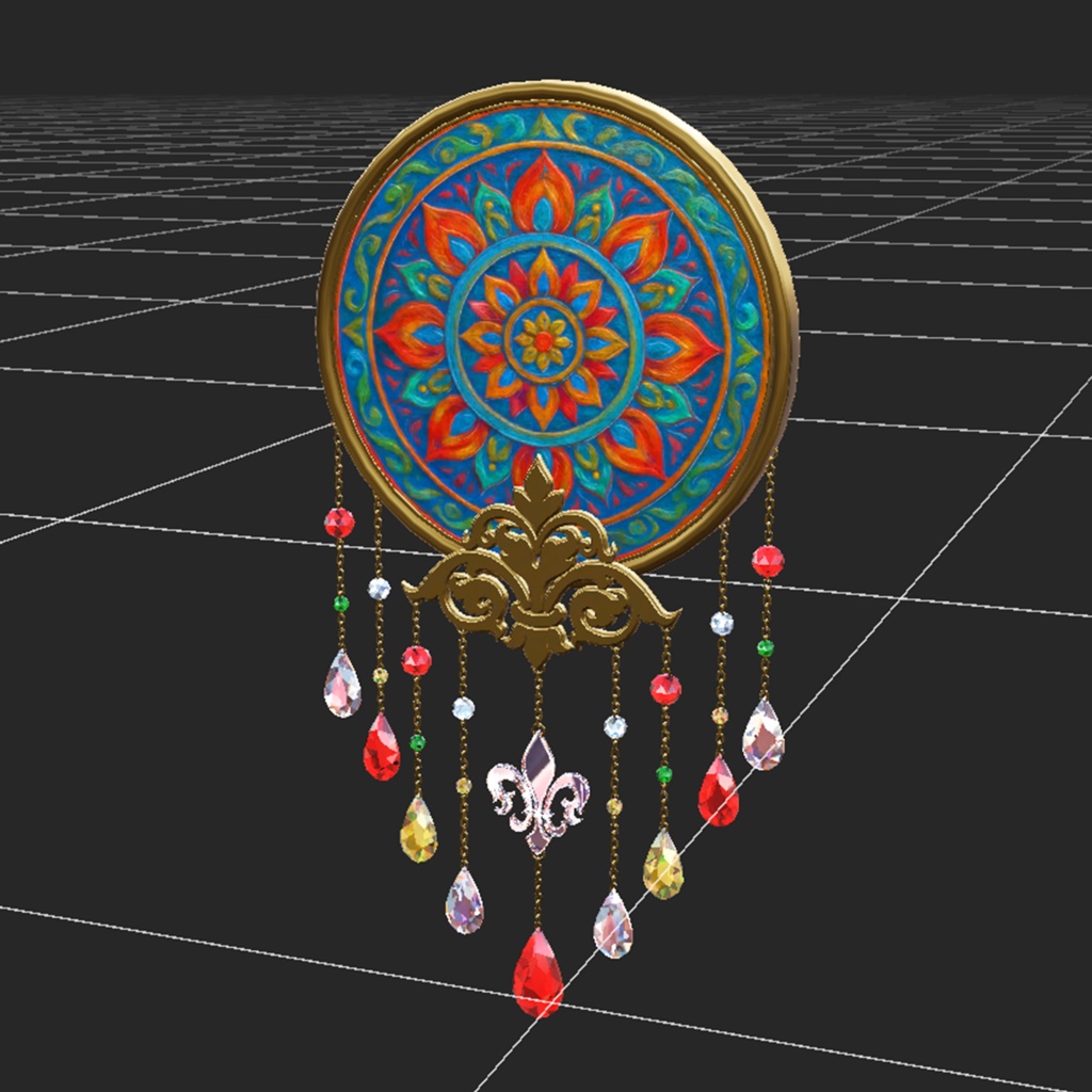 【3Dモデル|無料あり】ウォールデコ『Mandalith/マンダリス』