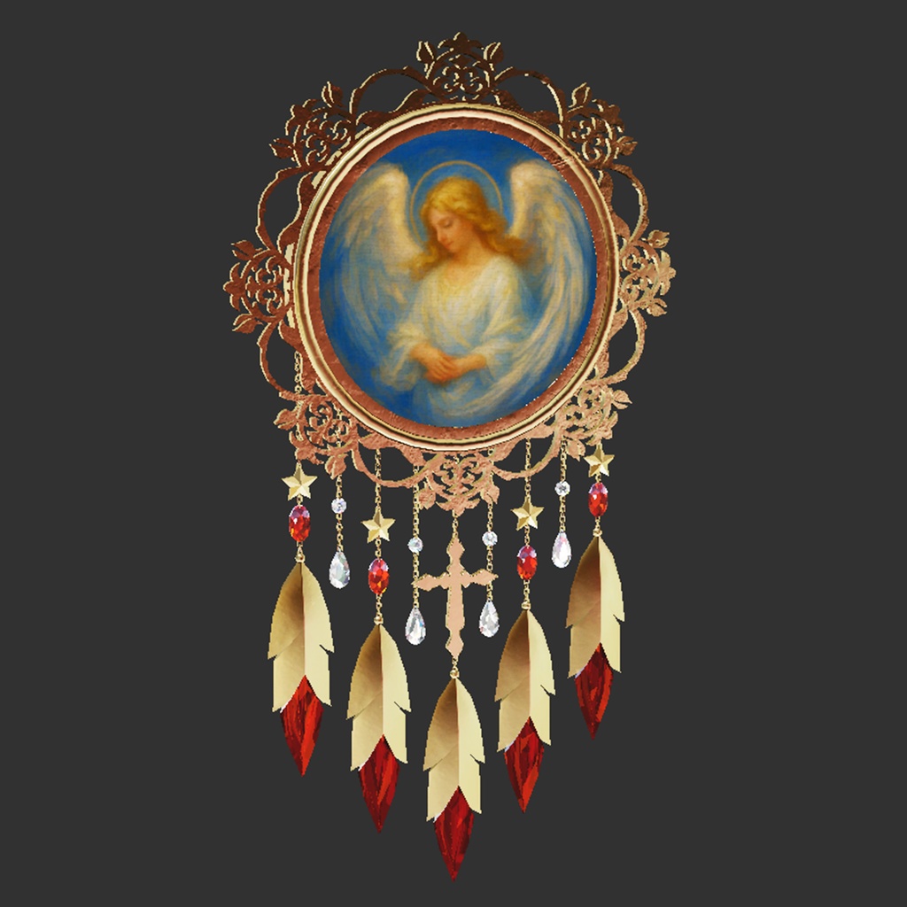 【3Dモデル|無料あり】ウォールデコ『Duo Gloria/デュオ・グロリア』