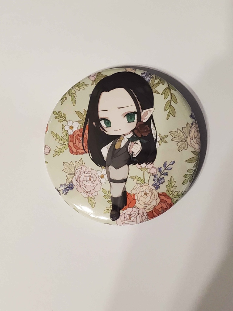兵藤アンジュ　缶バッチ　SDイラスト