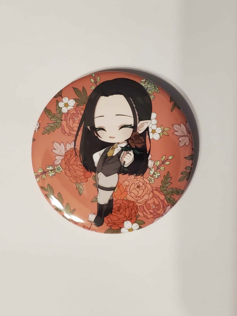 兵藤アンジュ　缶バッチ　SDイラスト