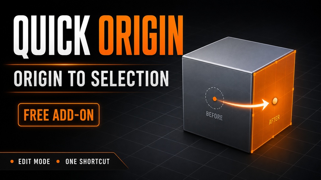 Quick Origin to Selection v1.0.2 for Blender