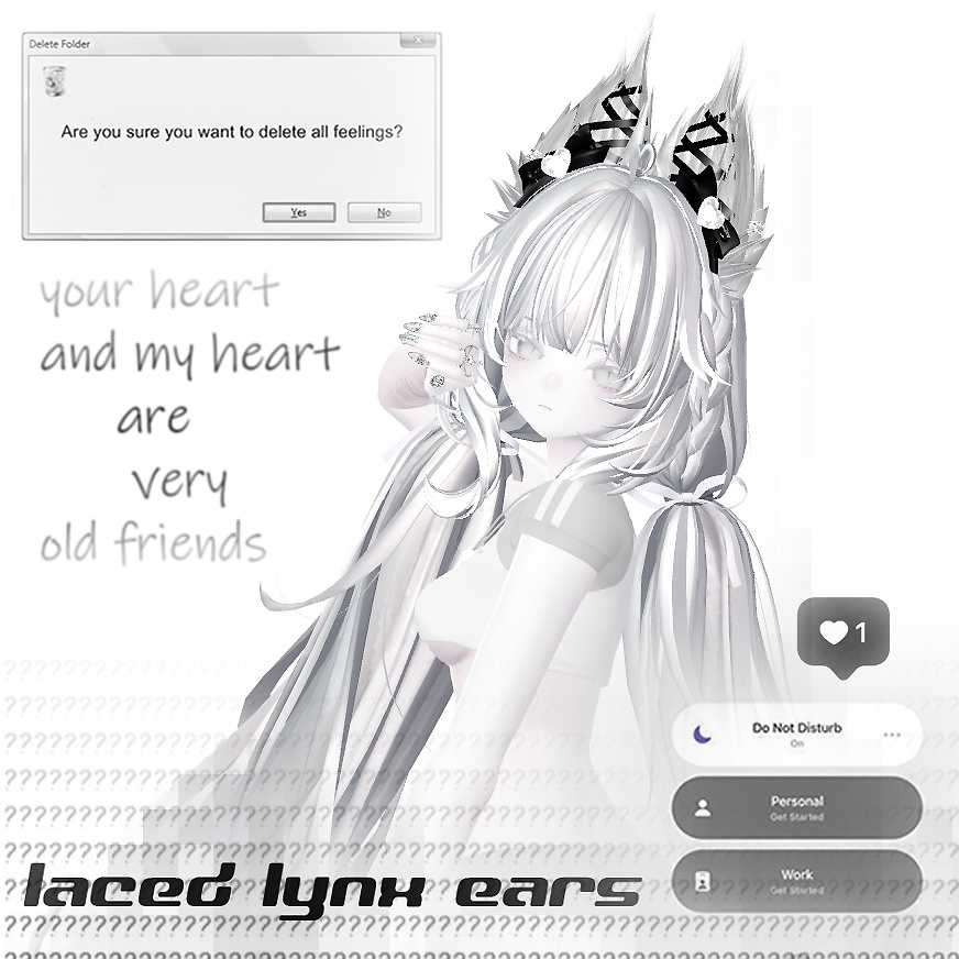 ꔫ ꒰ laced lynx ears ꒱ ꔫ