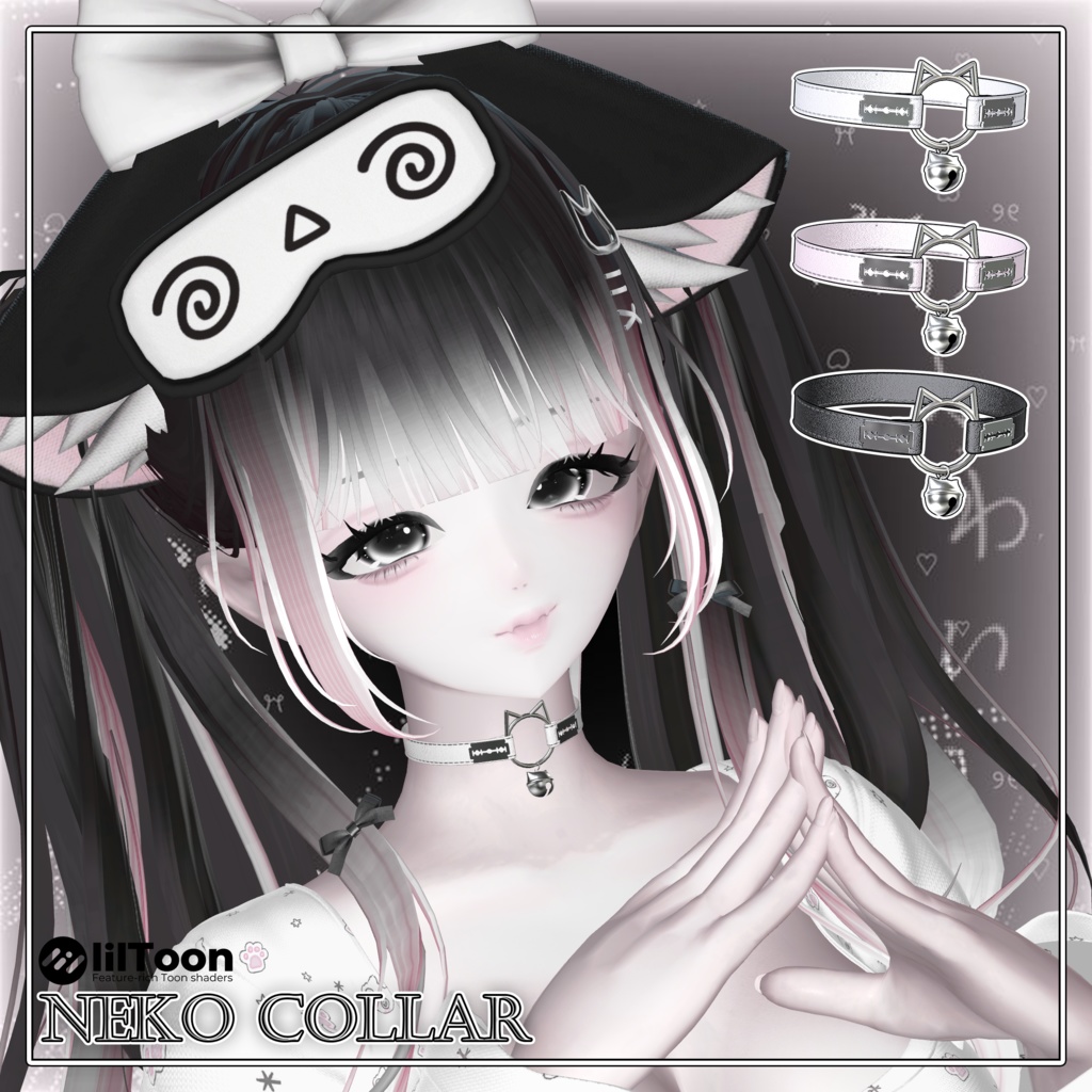 【VRC想定】Neko Collar