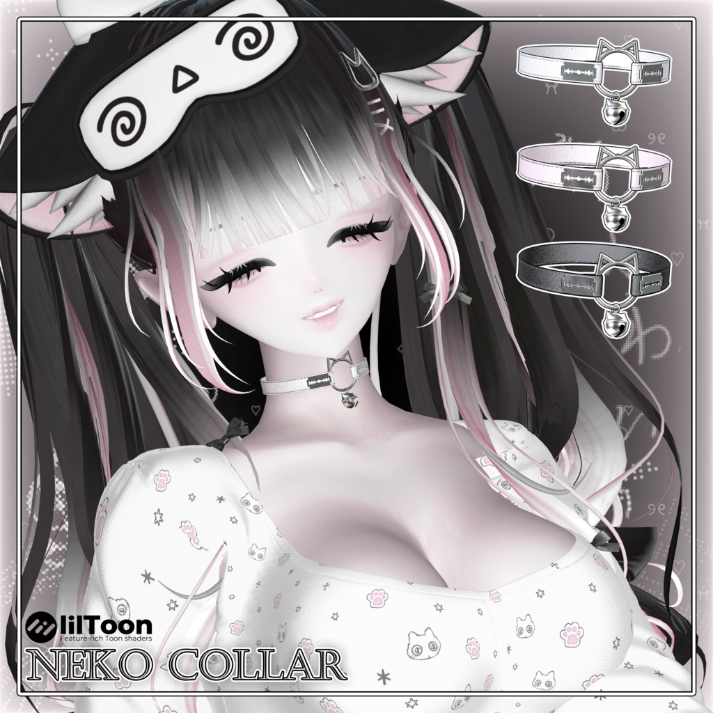 【VRC想定】Neko Collar