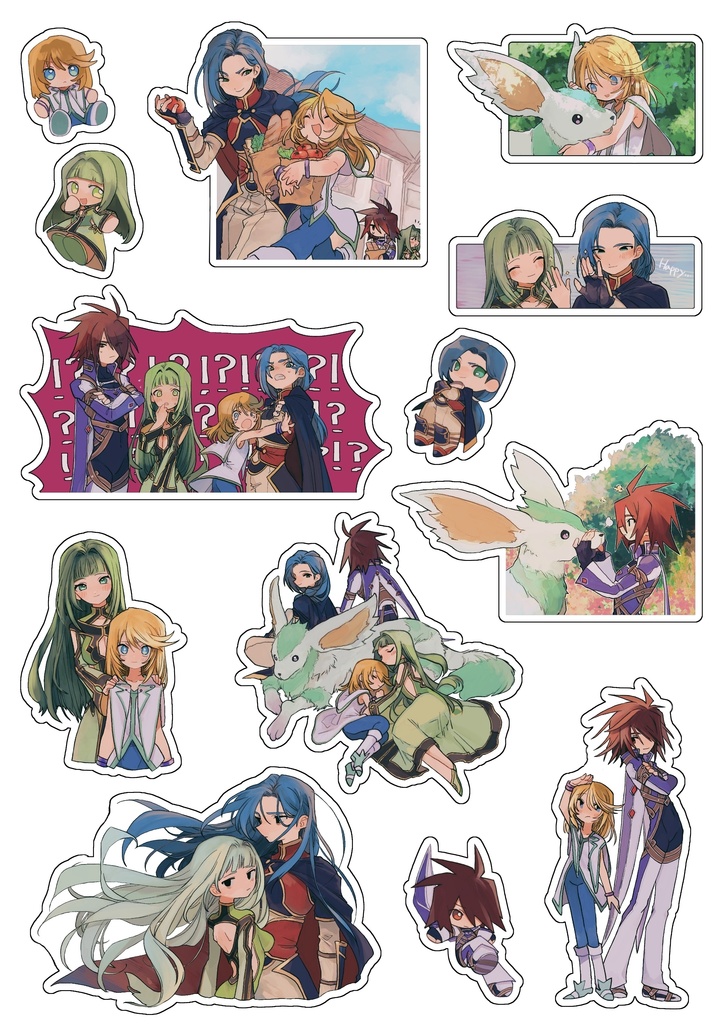 【B品】古代英雄シール