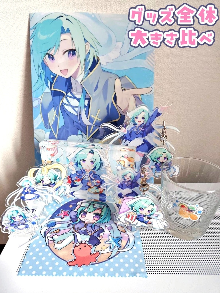 ミニアクリルフィギュア【50mm】【ネコポスOK】