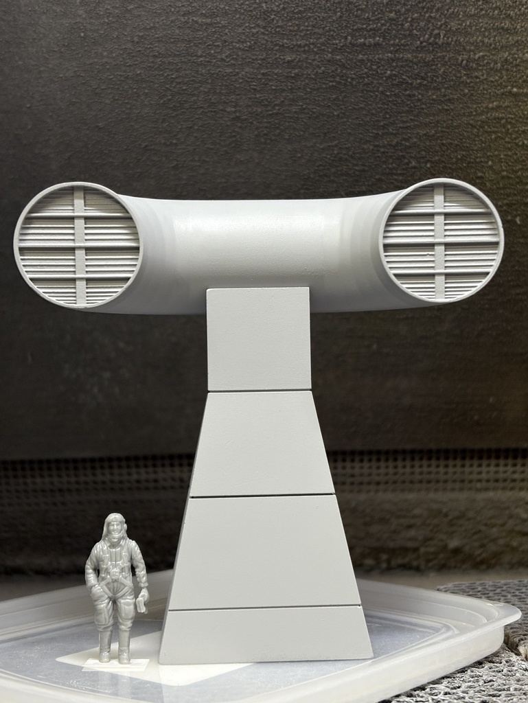 だいたい1/48スケール 梅田の排気管 ガレージキット