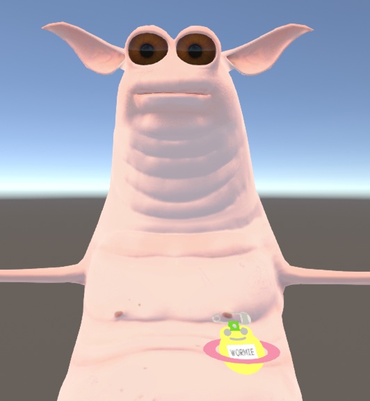 【3Dモデル】ワーミープラネット キーチェーン + ネームタグ