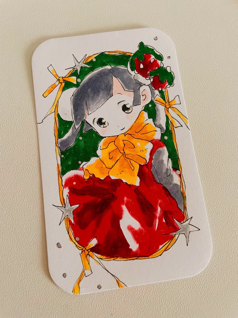 原画　冬めいてきた