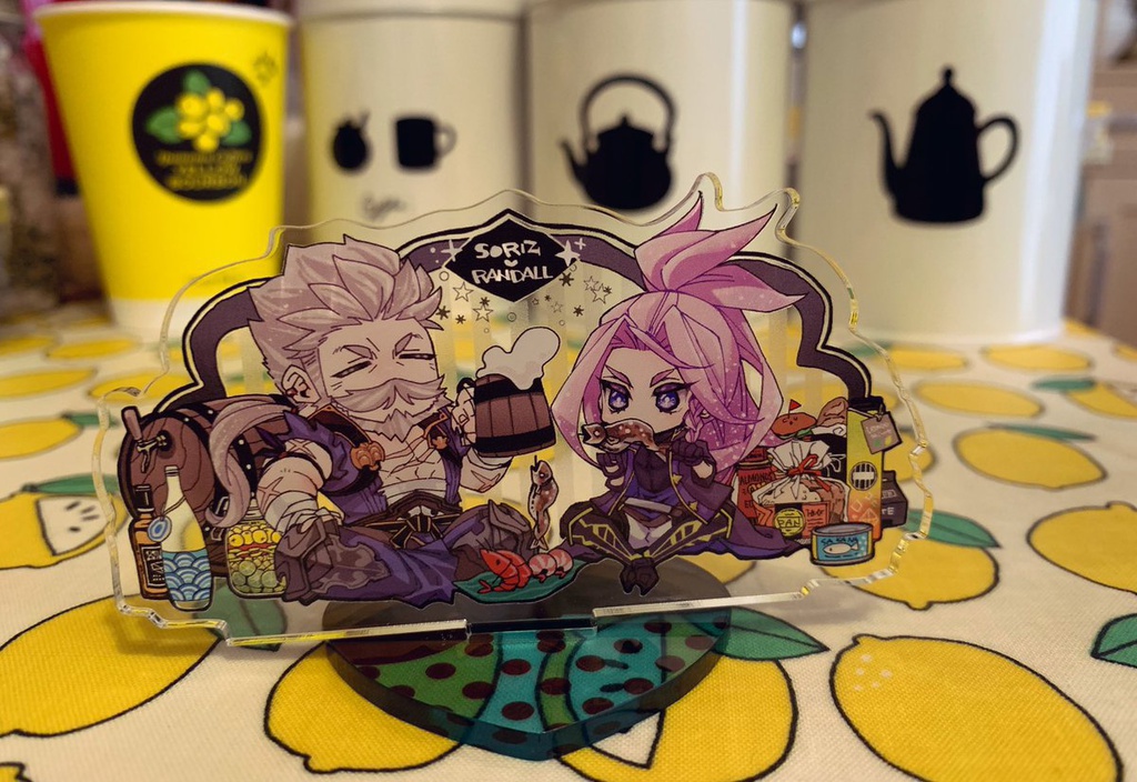 ご飯のお供にソリランアクリルスタンド