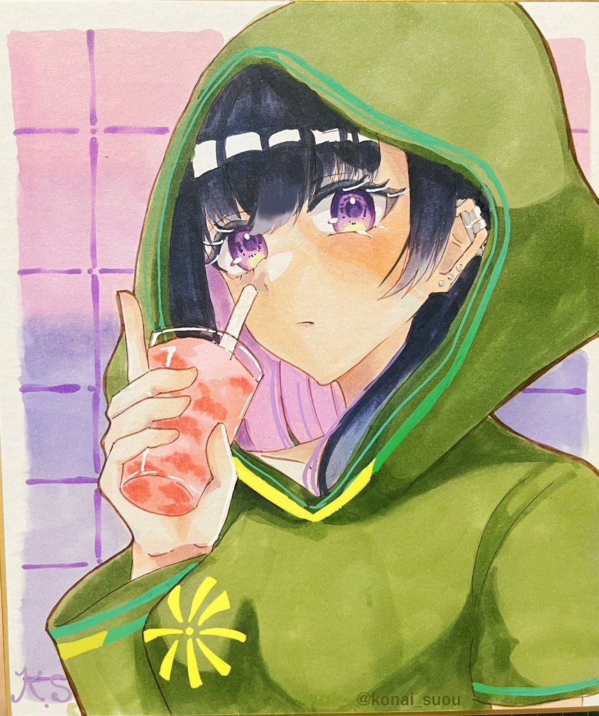 パーカー女子1