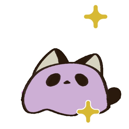 動く!twitch配信用スタンプ「おばけキャットちゃんズ」