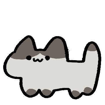 twitchスタンプ/Twitch emote ぽよぽよ猫ちゃんズ
