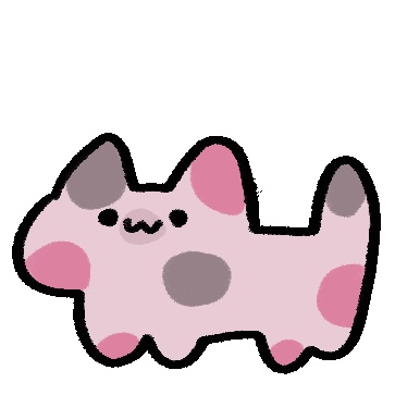 twitchスタンプ/Twitch emote ぽよぽよ猫ちゃんズ