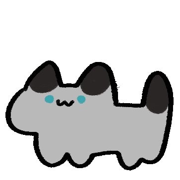 twitchスタンプ/Twitch emote ぽよぽよ猫ちゃんズ