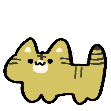 twitchスタンプ/Twitch emote ぽよぽよ猫ちゃんズ