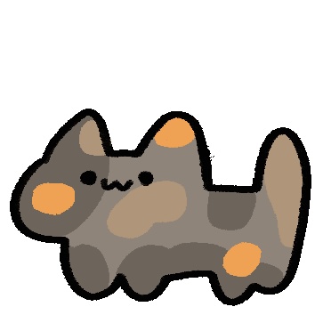 twitchスタンプ/Twitch emote ぽよぽよ猫ちゃんズ