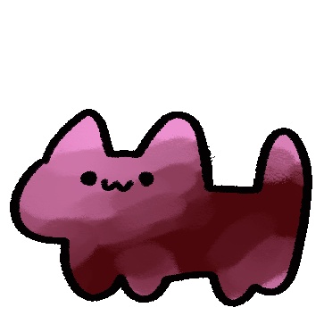 twitchスタンプ/Twitch emote ぽよぽよ猫ちゃんズ