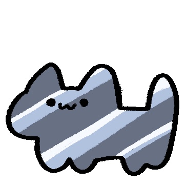 twitchスタンプ/Twitch emote ぽよぽよ猫ちゃんズ