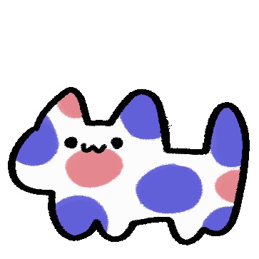 twitchスタンプ/Twitch emote ぽよぽよ猫ちゃんズ