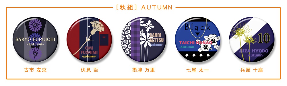 【A3!】イメージ缶バッジ