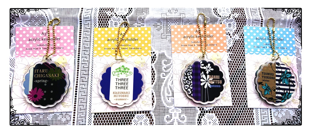 【A3!】イメージアクリルキーホルダー