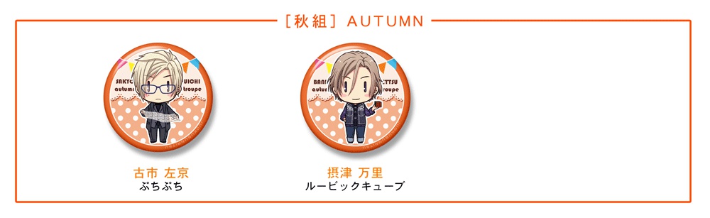 【A3!】ミニキャラ缶バッジ