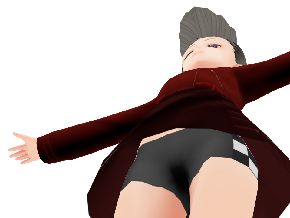 VRoid用、革ジャンセットアップ