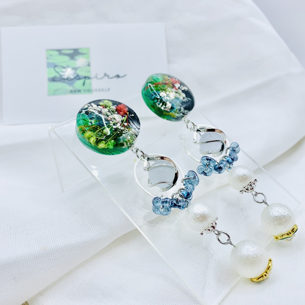 原神 アルハイゼンイメージアクセサリー ピアスorイヤリング
