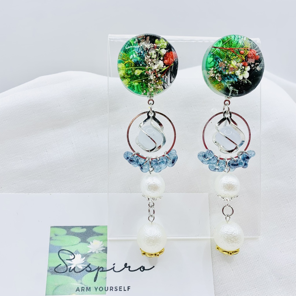 原神　アルハイゼンイメージアクセサリー　ピアスorイヤリング