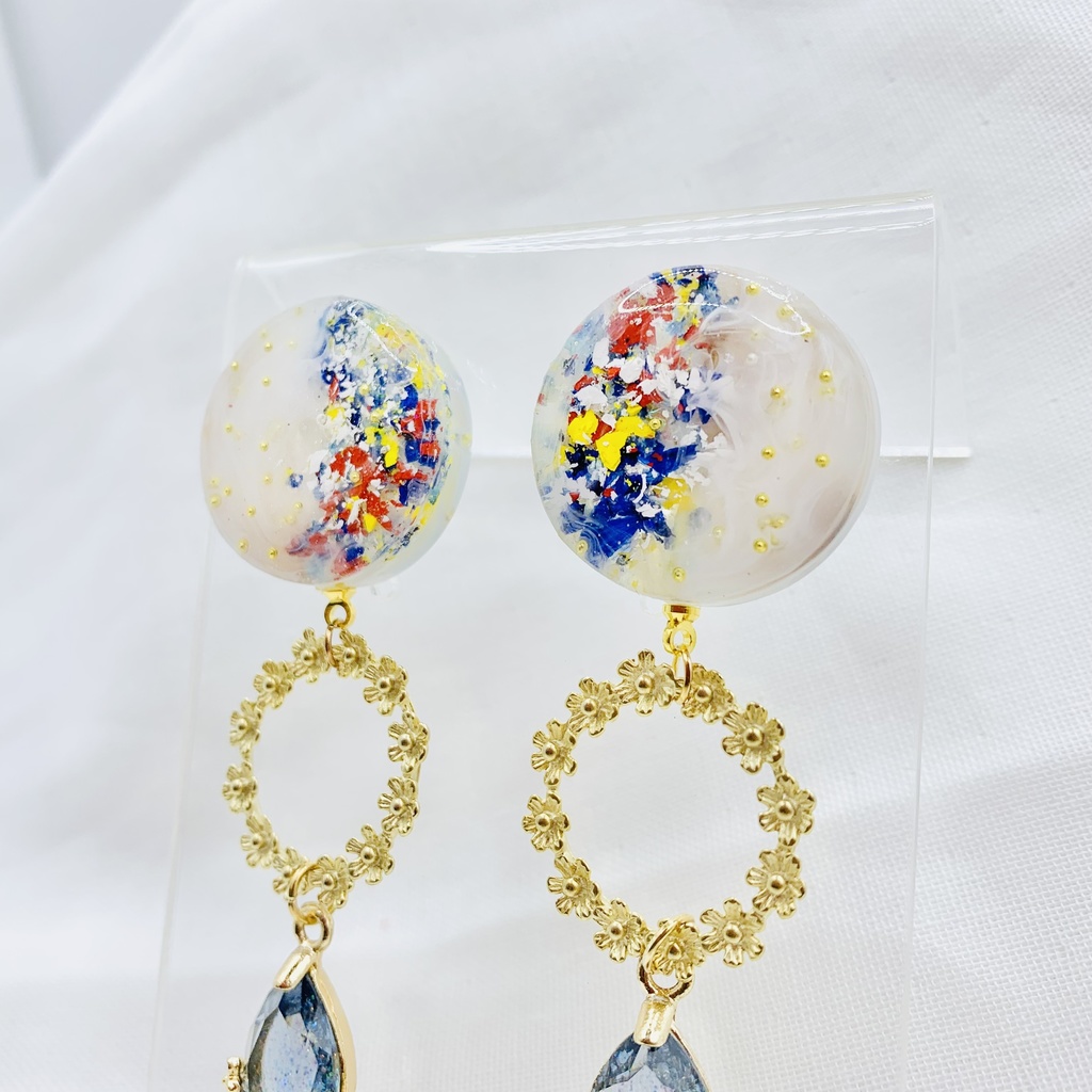 原神 神里綾人イメージアクセサリー ピアスORイヤリング