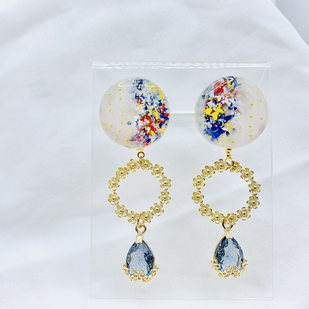 原神 神里綾人イメージアクセサリー ピアスORイヤリング