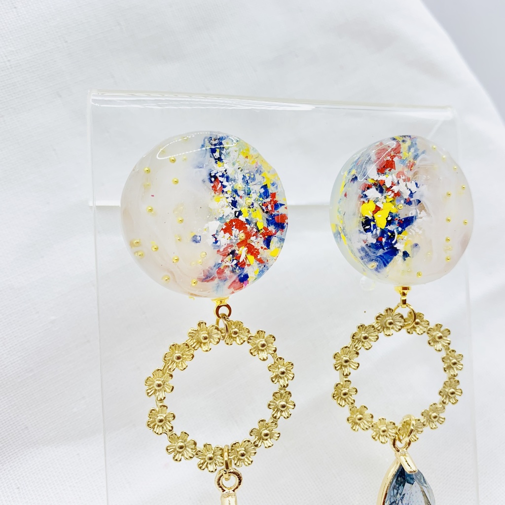 原神 神里綾人イメージアクセサリー ピアスORイヤリング